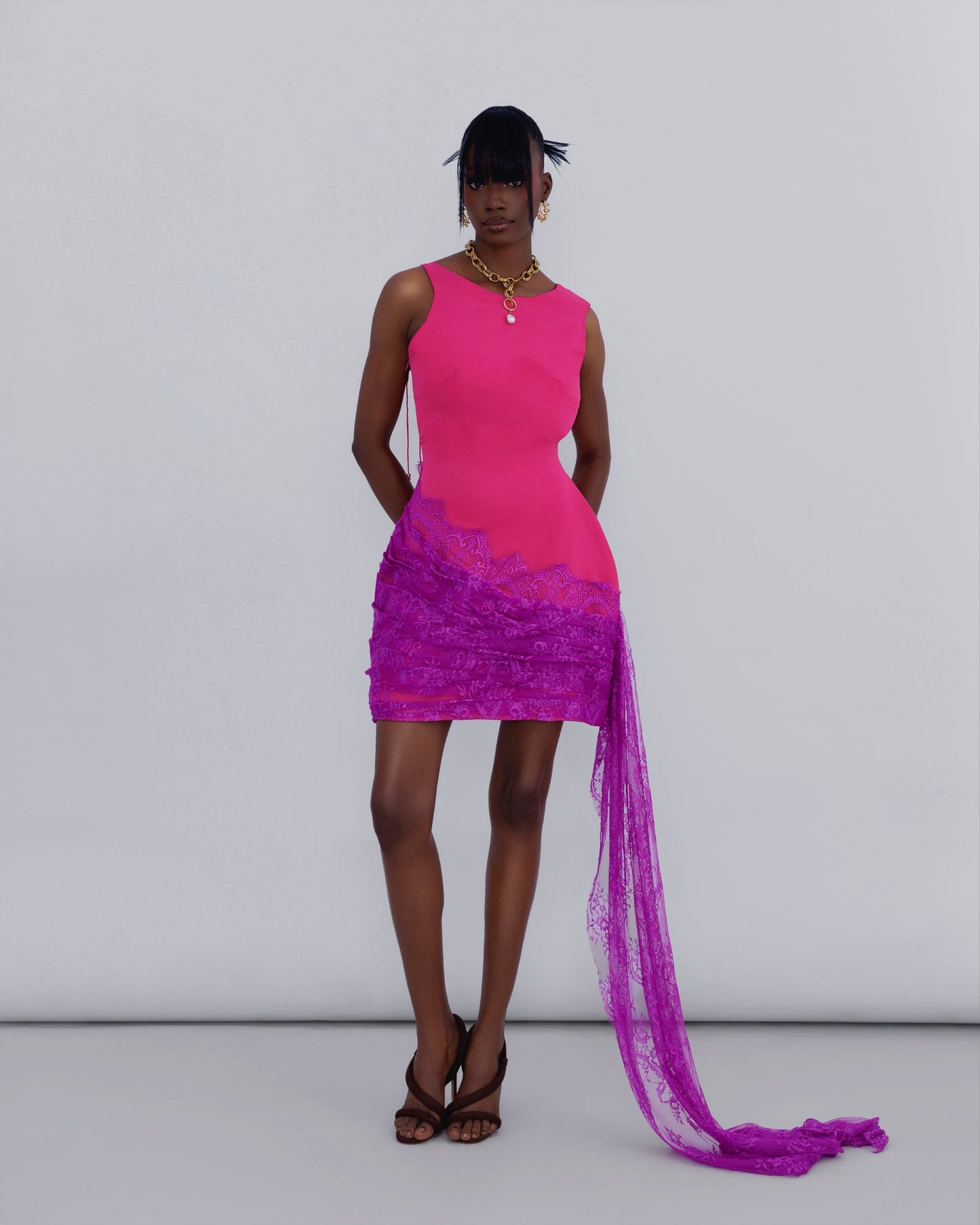 DIDARA dress (two-tone)