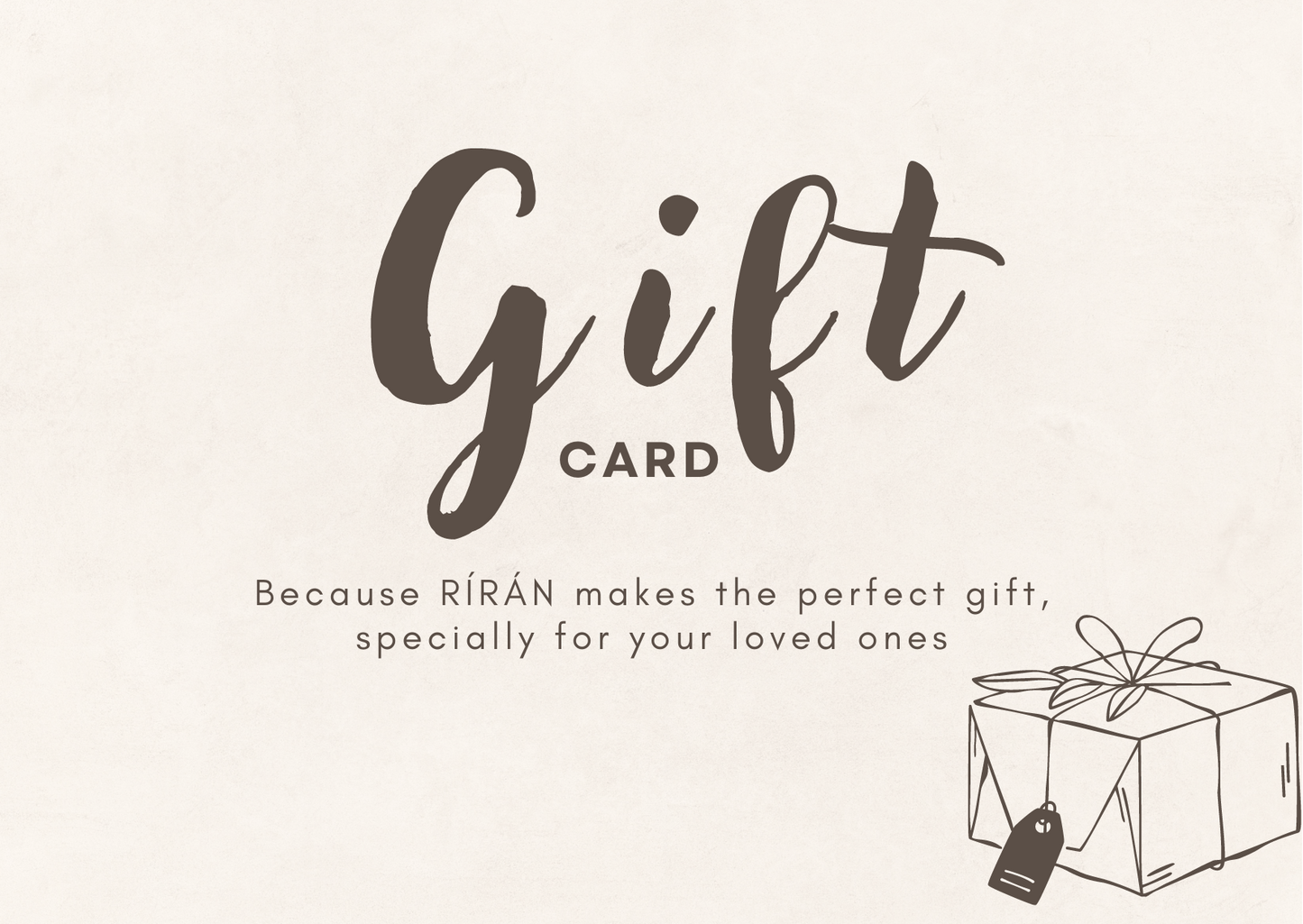 Gift card