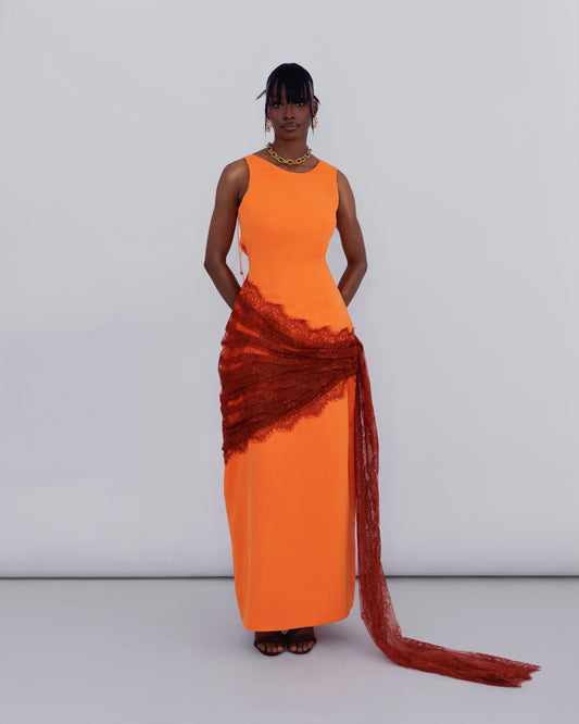 DIDARA dress (two-tone)